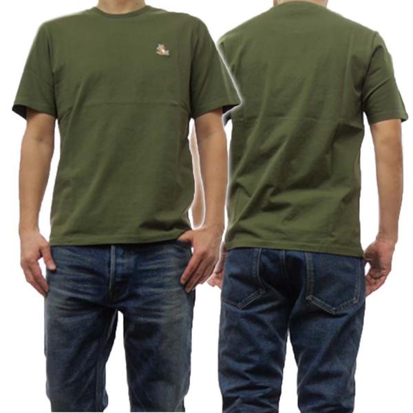 MAISON KITSUNE Maison Kitsune CHILLAX FOX PATCH REGULAR Tシャツ LM00110