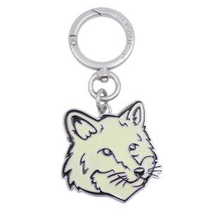 メゾン キツネ MAISON KITSUNE キーリング メンズ フォックスヘッド キーホルダー MM06904AM1002 0003 フォックスヘッド キーリング | Maison Kitsuné