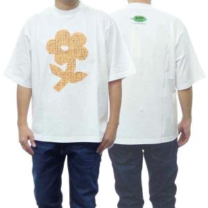 MARNI マルニ メンズクルーネックTシャツ HUMU0223PP USCW19 ホワイト /2024春夏新作｜tre-style