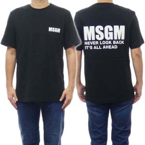 MSGM（エムエスジーエム） tシャツ 「NEW」MSGM ブラッシュロゴ ロング