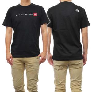 THE NORTH FACE ノースフェイス メンズクルーネックTシャツ NF0A87NS / M S/S NEVERSTOPEXPLORING TEE ブラック /2024春夏新作