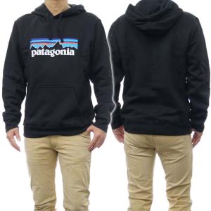 PATAGONIA パタゴニア メンズプルオーバーパーカー 39622/M’S P-6 LOGO UPRISAL HOODY（P-6ロゴアップライザルフーディ）  BLK ブラック /2024春夏新作｜tre-style