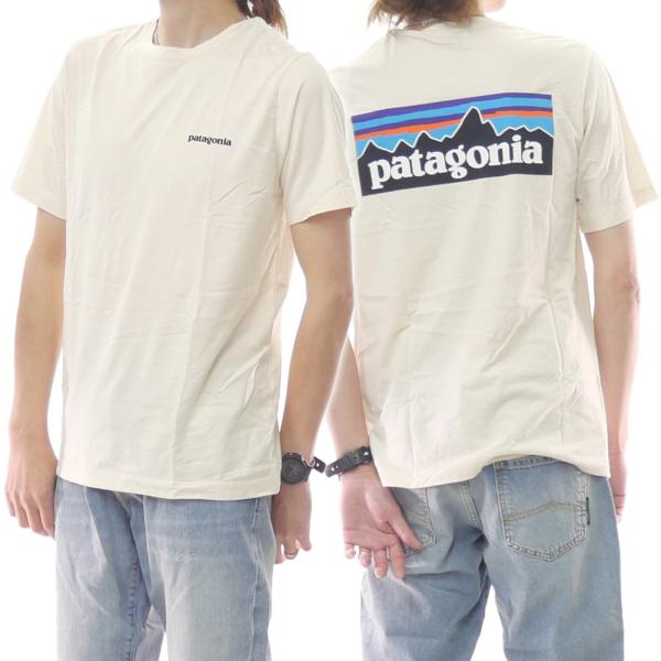 PATAGONIA パタゴニア メンズ クルーネックTシャツ 37882 / M’S P-6 LOG...