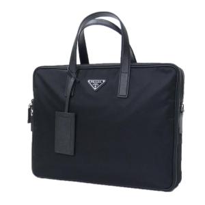 PRADA プラダ メンズハンドバッグ 2VE005 2DMH / BORSA DA LAVORO ブラック｜tre-style