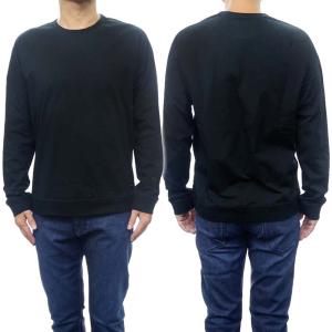 PAUL SMITH ポールスミス メンズクルーネックロングTシャツ M1A 2990K AU278B ブラック｜tre-style