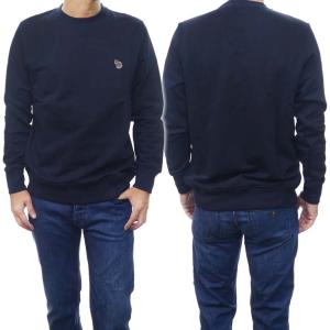 旧作お買い得セール！ PS PAUL SMITH ポールスミス スウェット メンズ コットン 綿100％ ハーフジップ M2R 168T KZEBRA ブラック 定番人気商品 Paul Smith（ポール・スミス） PS PAUL SMITH メンズハーフジップ