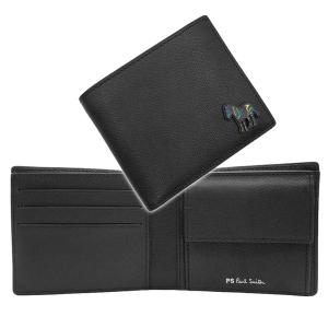 Paul Smith ポールスミス 財布 二つ折り メンズ 折財布 レザー