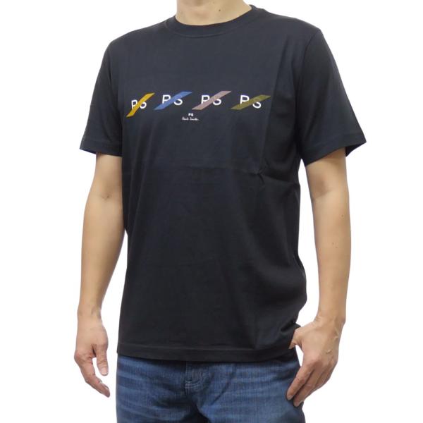 PS PAUL SMITH ポールスミス メンズクルーネックTシャツ M2R 011R PP5082...