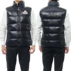 PYRENEX ピレネックス メンズダウンベスト HUS002 / JHON ブラック /2022秋冬新作