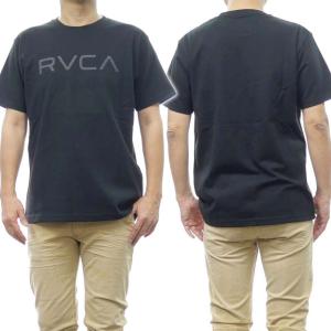 RVCA ルーカ メンズクルーネックTシャツ BE041241 / BIG RVCA VINTAGE RED STITCH TEE ブラック /2024春夏新作｜tre-style
