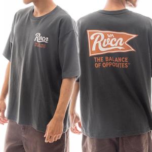 RVCA ルーカ メンズクルーネックTシャツ BE041227/PENNANTAN TEE グレー/2024春夏新作の商品画像