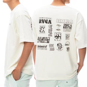 RVCA ルーカ メンズクルーネックTシャツ BE041238 / BILL BOARD SS ホワイト /2024春夏新作｜tre-style