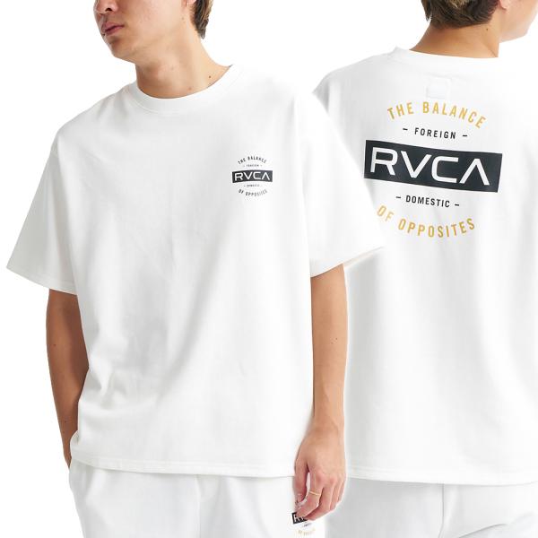 RVCA ルーカ メンズクルーネックTシャツ BG041001 / TCS FT SS ホワイト 2...