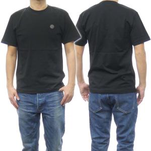 STONE ISLAND ストーンアイランド メンズクルーネックTシャツ 24113 ブラック /2024春夏新作｜tre-style