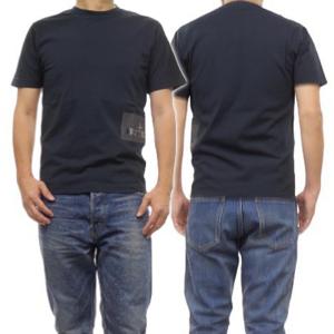 (ストーンアイランド) ロゴ Tシャツ 101524113 A0029 STONE ISLAND Plain Logo T-Shirt 'Black' 101524113-A0029