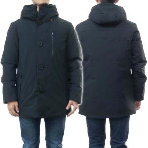 SAVE THE DUCK セーブザダック メンズコート P39340 SMEG15 / RONAN ブラック /2022秋冬新作