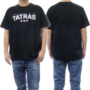 TATRAS タトラス メンズクルーネックTシャツ MTAT24S8261-M / ANICETO ブラック /2024春夏新作｜tre-style