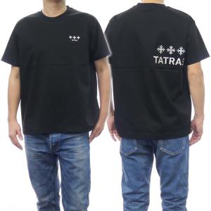 TATRAS タトラス メンズクルーネックTシャツ MTAT24S8193-M / NUNKI ブラック /2024春夏新作｜tre-style