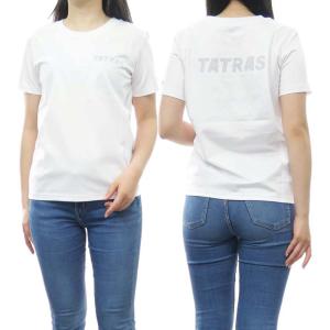 TATRAS タトラス レディースラウンドネックTシャツ LTAT24S8638-M / SABA ホワイト /2024春夏新作｜tre-style