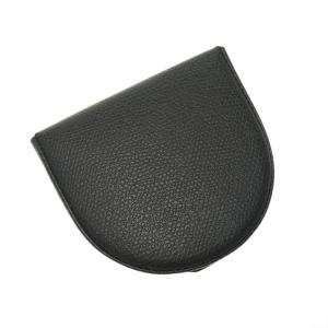 Valextra ヴァレクストラ 二つ折り財布 レザー ネイビー