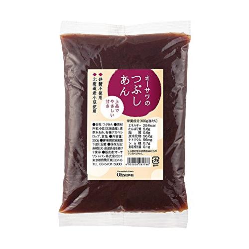 オーサワのつぶしあん あんこ 餡子 砂糖不使用 甘さ控えめ おしるこ ぜんざい 国産小豆 オーサワジ...