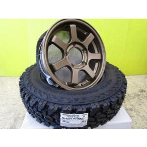 【送料無料】リフトアップ ジムニー セット 新品 4本 ヨコハマ ジオランダー M/T 185/85R16 + MRT LW-7 ブロンズ AZ-オフロード マッドテレーン｜tread-tire2011