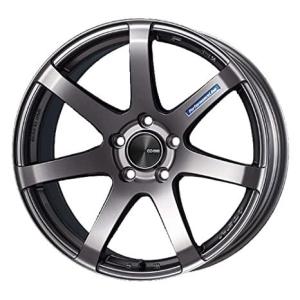 4本セット KYOHO ENKEI PF07 7.5J-18 +48 114.3 5H ダークシルバー