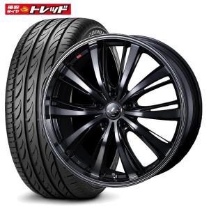 【送料無料】新品夏タイヤ 4本セット WEDS LEONIS EX 8J-19 +35 5H 114.3 ピレリ P Zero Nero GT 245/40R19 98Y サマ−タイヤ｜tread-tire2011