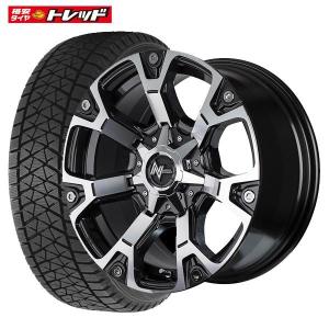 【送料無料】マルカサービス ナイトロパワー WARHEAD 7J-16 +40 114.3 5H ブリヂストン ブリザック DM-V2 215/70R16 4本セット価格 組込バランス調整済｜tread-tire2011