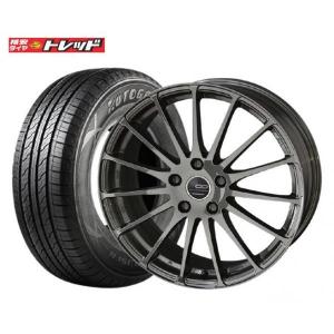 【送料無料】共豊 KYOHO CDF1 カーボンガンメタ 7.0J-18 +38 114 5H  AUTOGREEN SportCruiser-SC6 225/55R18 夏タイヤ+アルミホイール4本セット サマー 組込済｜tread-tire2011