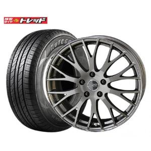 【送料無料】共豊 KYOHO CDM2 ラスタガンメタ 7J-18 +53 114 5H  AUTOGREEN SportCruiser-SC6 225/55R18 夏タイヤ+アルミホイール4本セット サマータイヤ 組込済｜tread-tire2011