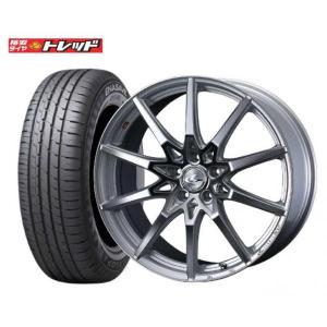 【送料無料】Weds LEONIS レオニスSV HSMC 7.0J-17 +47 114 5H ダンロップ エナセーブ RV504 215/50R17 夏タイヤ+アルミホイール4本セット サマータイヤ 組込済｜tread-tire2011