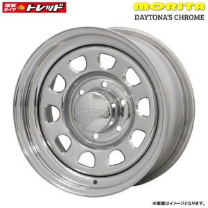 【2本以上送料無料】森田システム DAYTONA’s デイトナ CHROME 6.5J-15 +40 139.7 6H クローム 200系ハイエース レジアスエース｜tread-tire2011