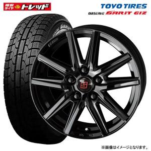 【送料無料】2021年製 トーヨー OBSERVE GARIT GIZ 205/60R16 92Q ＆ 共豊 SEIN-SS BLACK EDITION 6.5J-16 +48 114.3 5H 4本セット スタッドレス 冬タイヤ｜tread-tire2011