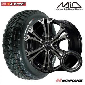 【送料無料】ホワイトレター マルカ NITRO POWER JAVELIN 6J-15 +33 139.7 6H ナンカン FT-9 M/T RWL【195/80R15 107/105N】 1台分 4本セット ゴツゴツ｜tread-tire2011