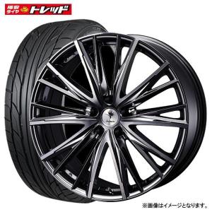 【送料無料】WEDS Kranze エルアボラ 331EVO 19インチ 8J +35 5H 114.3 SBC/POL(メッキカラー) NITTO NT555 G2 245/40R19 新品 夏タイヤ 4本セット価格｜tread-tire2011