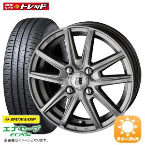 【送料無料】 ダンロップ エナセーブ EC204 175/70R14 共豊 KYOHO SEIN SS ザイン-SS MFSIL 5.5J-14 +43 100 4H サマータイヤ 組込済 4本セット 夏｜tread-tire2011