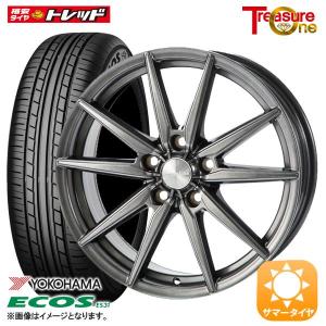 【送料無料】ヨコハマ エコス ES31 【215/45R17 91W XL】 Humanline HS08 DG 【17インチ 7J +38 5H PCD114.3】 夏タイヤ 組み込み済 4本セット価格 国産 低燃費｜tread-tire2011