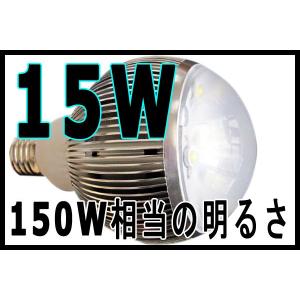 15W LED電球/E26型/150W相当の明るさ/電気代は10分の1/電球色・昼白色選択可能！｜treasure-com