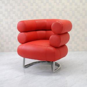 ビベンダムチェア アイリーングレイ レッド 本...の詳細画像1