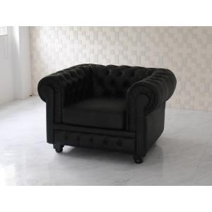 チェスターフィールドソファ 1p/1人掛 イタ...の詳細画像4