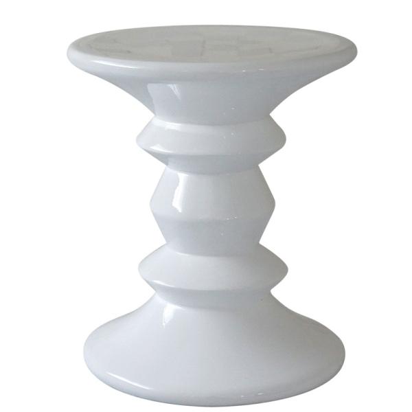 Eames(チャールズ＆レイ・イームズ) スツール ホワイト ファイバーグラス製　stool デザイ...