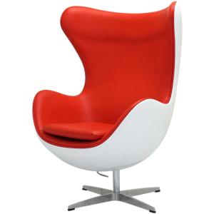 ボールチェア エーロ・アールニオ 色ホワイト×レッド ballchair ボールチェア エーロ・アールニオ 色ホワイト×レッド ballchair