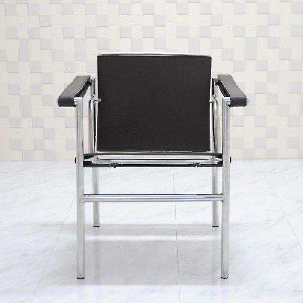 ル・コルビジェ LC1 チェア イス 椅子 ダークブラウン 本革 レザー パーソナルチェア　デザイナ...