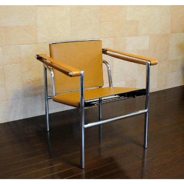 ル・コルビジェ/LC1 レザー 本革　スリングチェア/色　タン/最高級レザー仕様 Le Corbus...