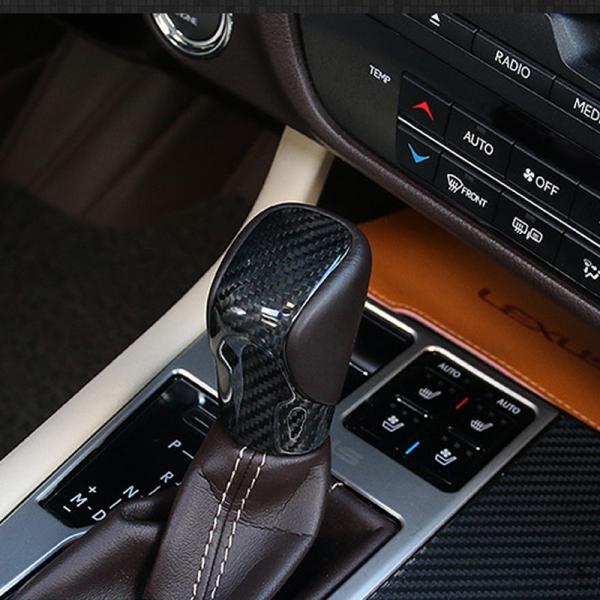 レクサス用 RX/NX/IS/RC/CT カーボン製 シフトカバー  NX300h/NX200t/I...