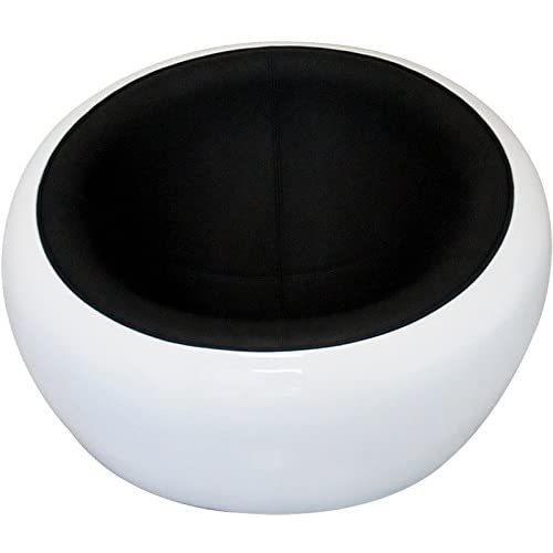 ピーチチェア エーロアールニオ デザイン ホワイト×ブラック  パーソナルチェア デザイナーズ家具