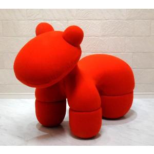 ポニーチェア  エーロ・アールニオ デザイン オレンジ　pony chair orange  Eero Aarnio オブジェ｜treasure-com