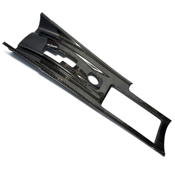 R35 GT-R カーボン製 ギアサラウンド大  シフトゲートトリム ギアトリム インテリアパネル ...