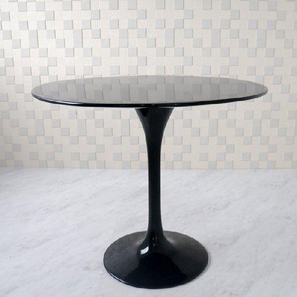 チューリップテーブル エーロサーリネン ブラック 90cm table ダイニングテーブル ラウンド...